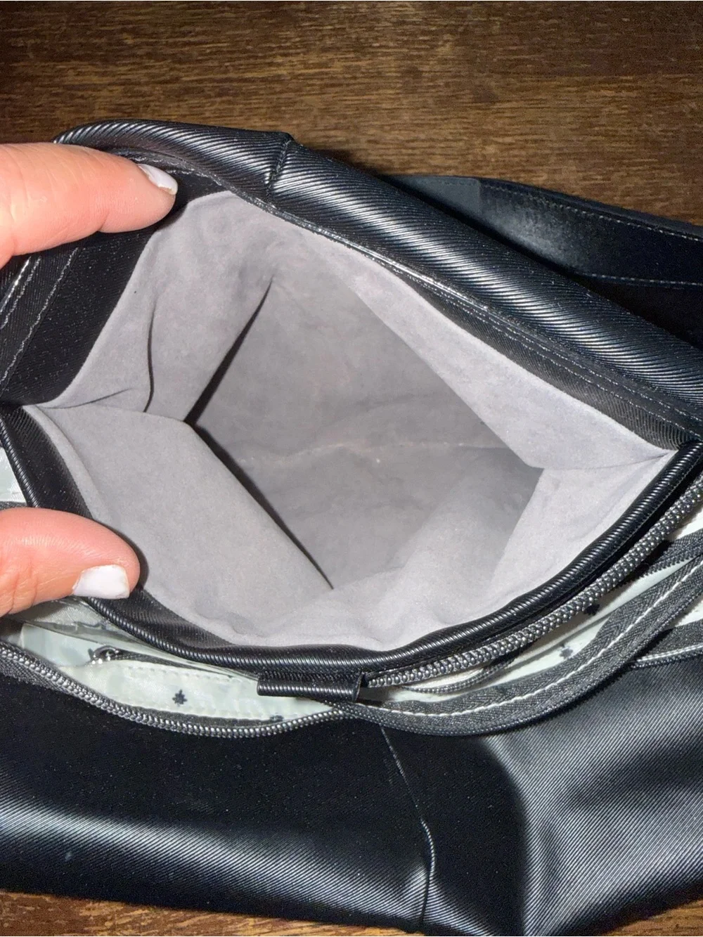 EEUC Lug Half Plunge Satin Luxe VL Bag in Black - Iike new condition